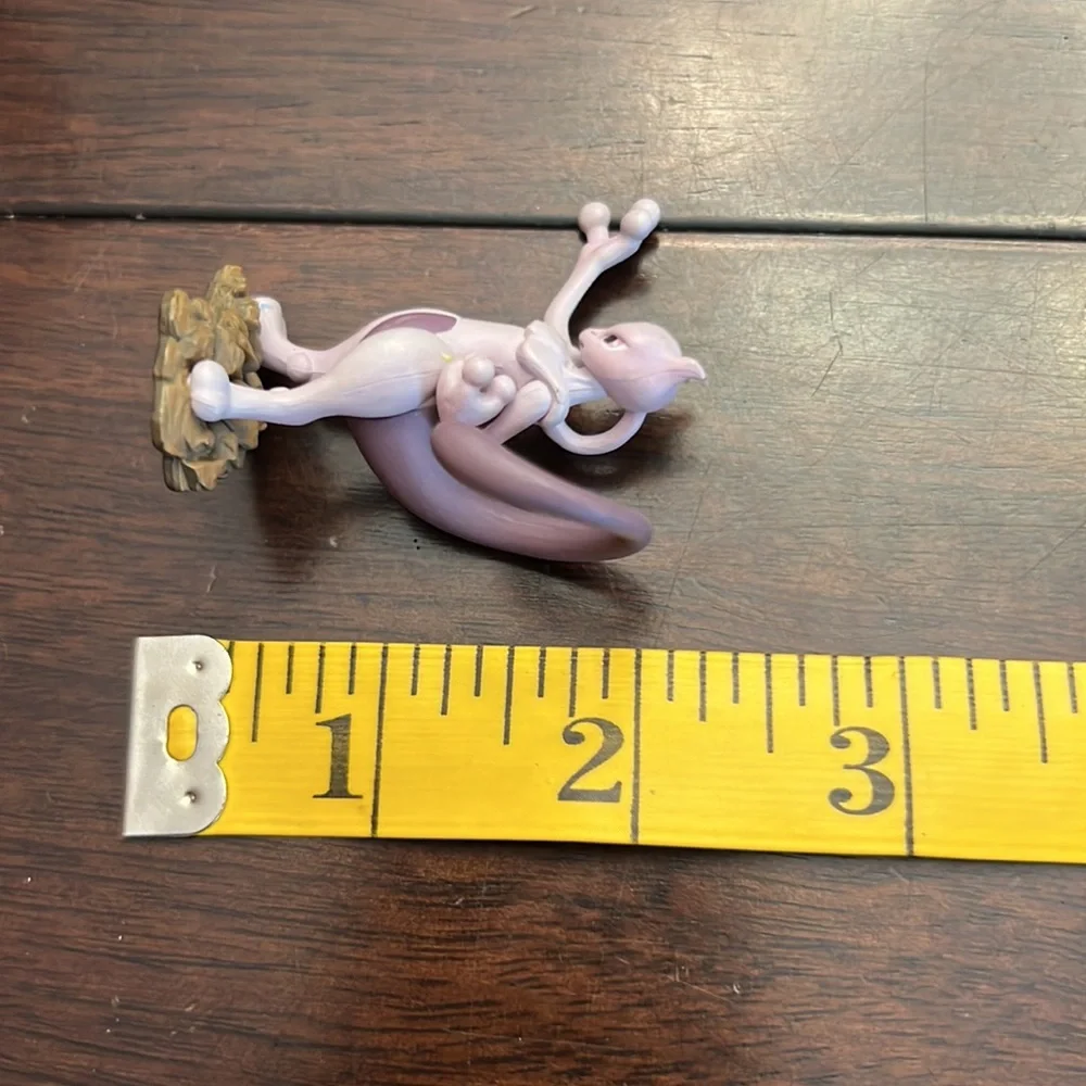 Vintage TOMY Pokemon - MEWTWO Figure Rare Pokemon Cake Topper Figure 90's